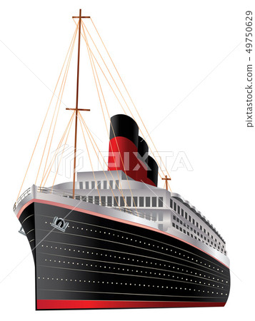 Vintage Ocean Liner 49750629