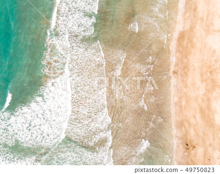seaside resort, above, aerial 49750823