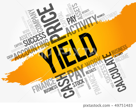 Yield word cloud collage 49751483