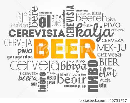 BEER in different languages of the world BEER in different languages of the world 49751737