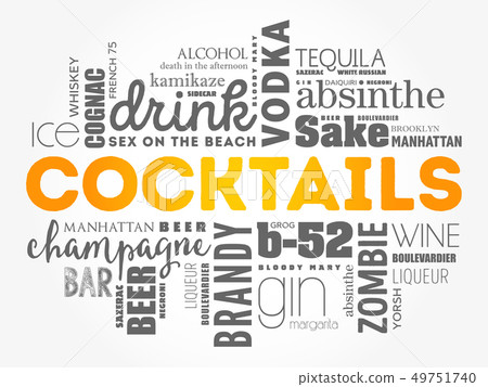 Different cocktails and ingredients Different cocktails and ingredients 49751740