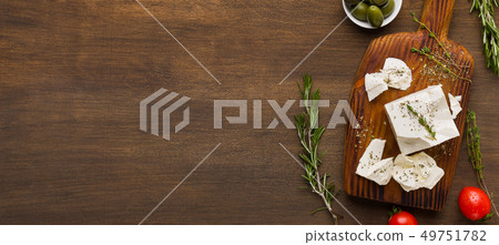 Greek cuisine concept Greek cuisine concept 49751782