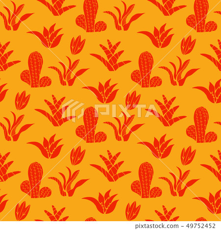 Cactus pattern Cactus pattern 49752452