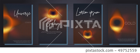 black hole galaxy Vector cover template set 2019 black hole galaxy Vector cover template set 2019 49752559