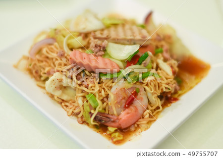 Noodles spicy salad Noodles spicy salad 49755707