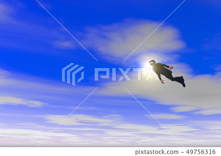 跳在天空中 跳在天空中 49756316