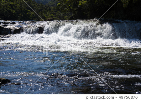 Campile瀑布Iriomote島瀑布100選擇 49756870