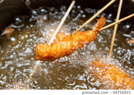 Deep-fried skewers 49758935