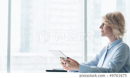 professional success mature female business leader 49761675