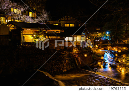 Hot water light of Kurokawa Onsen [Minami Ogunimachi, Aso-gun, Kumamoto Prefecture] 49763535