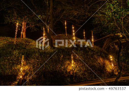 Hot water light of Kurokawa Onsen [Minami Ogunimachi, Aso-gun, Kumamoto Prefecture] 49763537