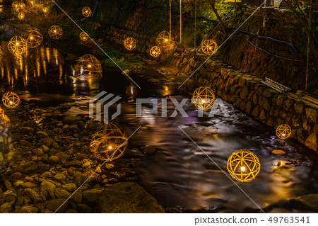 黑川溫泉的熱水燈[熊本縣阿蘇郡南O町] 49763541