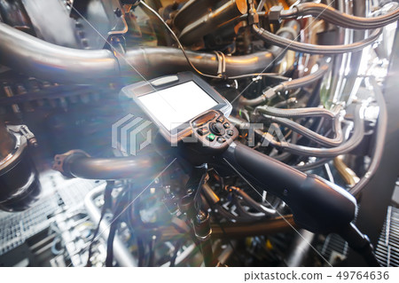 Inspection of a gas turbine engine using a Video Inspection of a gas turbine engine using a Video 49764636