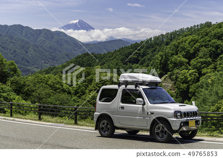 Mt. Fuji and Jimny Mt. Fuji and Jimny 49765853