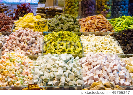 Turkish delight sweets Turkish delight sweets 49766247