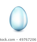 Glass Easter egg 49767206