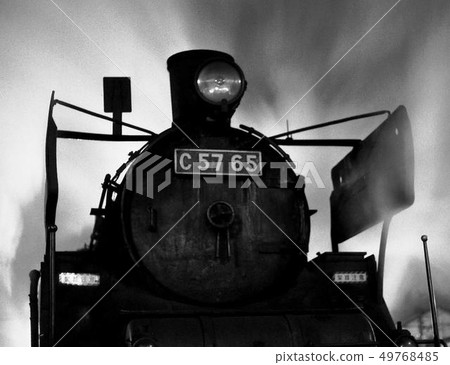 SL night scene photo monochrome SL night scene photo monochrome 49768485