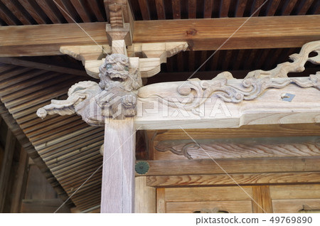 Shinshu Azumino Matsukawa Village Konohira Shrine of Hosono Shrine Azumino Master of Art Azukawa Toyoha's Construction 49769890