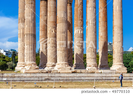 Great ruins of the Temple of Olympian Zeus, Great ruins of the Temple of Olympian Zeus, 49770310