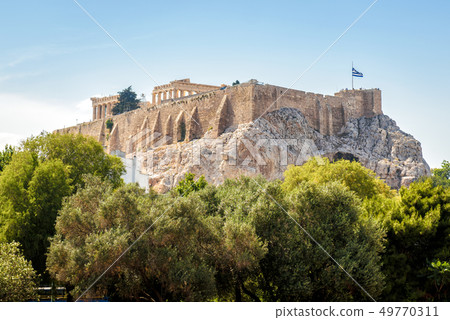 Acropolis of Athens in summer, Greece Acropolis of Athens in summer, Greece 49770311