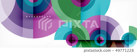 Minimal geometric circles and triangles abstract Minimal geometric circles and triangles abstract 49771228