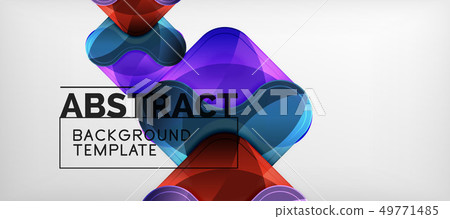 Shiny glossy arrows background, clean modern 49771485