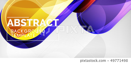 Light effects glossy arrows background 49771498