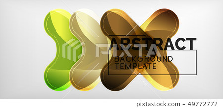 Shiny glossy arrows background, clean modern 49772772