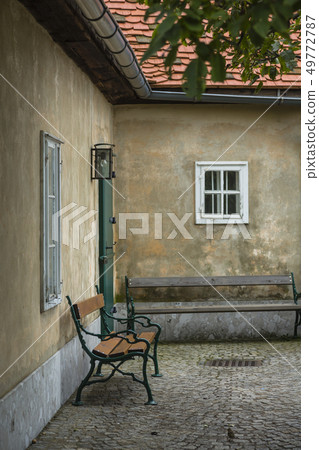 Austria Graz Schlossberg hilltop landscape Austria Graz Schlossberg hilltop landscape 49772787