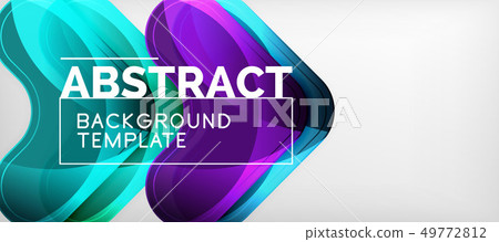 Techno lines, hi-tech futuristic abstract Techno lines, hi-tech futuristic abstract 49772812