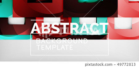 Abstract geometric background. Glossy square Abstract geometric background. Glossy square 49772813