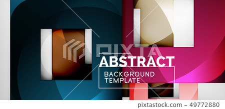 Abstract geometric background. Glossy square Abstract geometric background. Glossy square 49772880