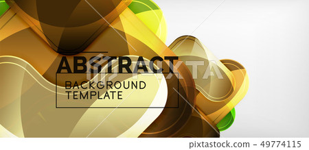 Shiny glossy arrows background, clean modern 49774115