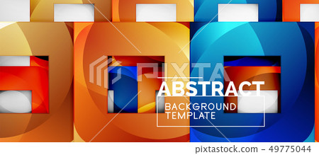 Abstract squares geometric background can be used - Stock Illustration ...