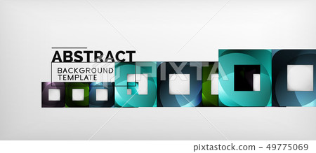 Abstract geometric background. Glossy square Abstract geometric background. Glossy square 49775069