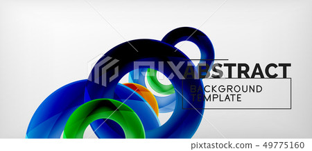 Vector rings abstract background Vector rings abstract background 49775160