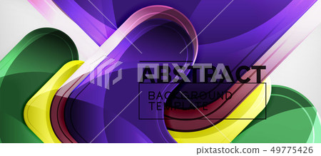 Light effects glossy arrows background 49775426