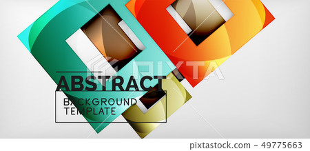 Square background, abstract squares on grey, Square background, abstract squares on grey, 49775663