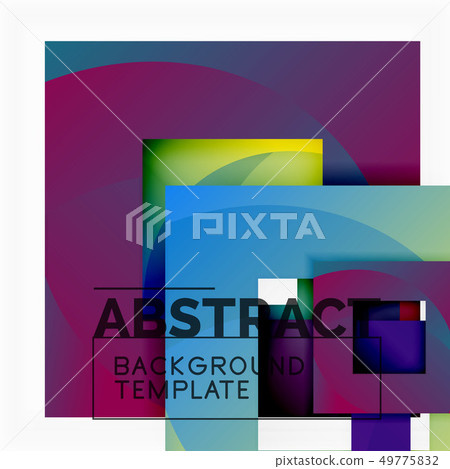 Geometric minimal abstract background with 49775832