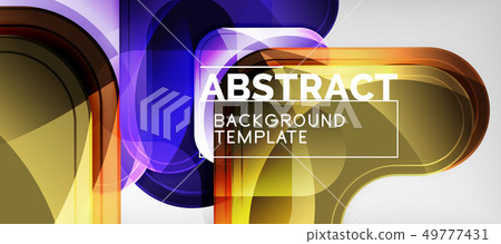 Shiny glossy arrows background, clean modern 49777431