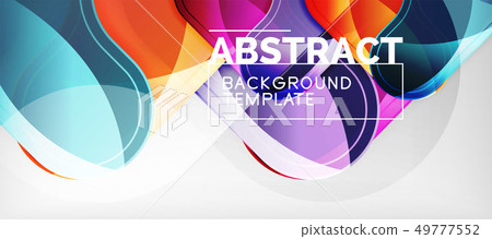 Techno lines, hi-tech futuristic abstract Techno lines, hi-tech futuristic abstract 49777552