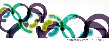 Modern geometrical abstract background 49778310