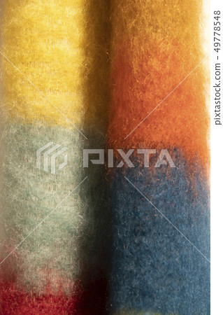 many colors wool scarf detail hand made 49778548