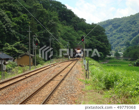 Countryside railway Countryside railway 49779368