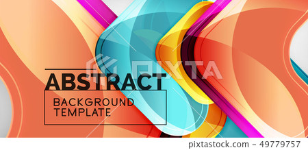 Techno lines, hi-tech futuristic abstract Techno lines, hi-tech futuristic abstract 49779757