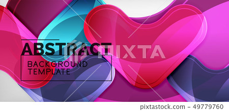 Techno lines, hi-tech futuristic abstract Techno lines, hi-tech futuristic abstract 49779760