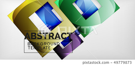 Square background, abstract squares on grey, Square background, abstract squares on grey, 49779873