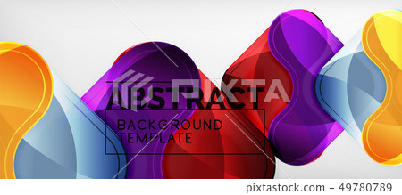 Arrow background, modern style geometry design 49780789