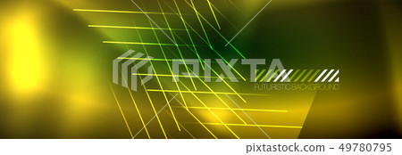Abstract neon glowing light background. Dark Abstract neon glowing light background. Dark 49780795
