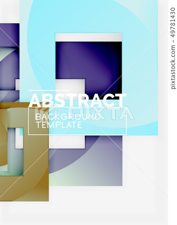 Geometric minimal abstract background with 49781430